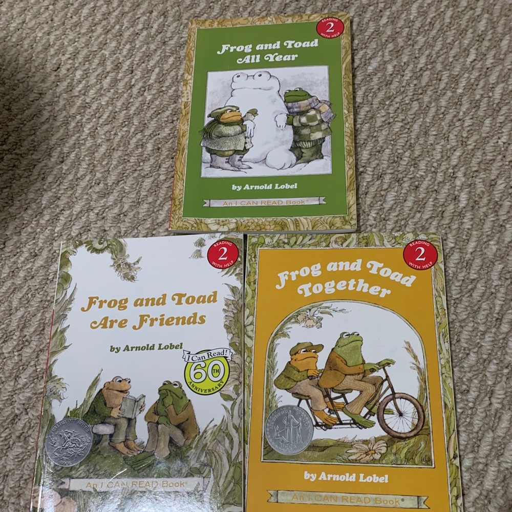 FROG AND TOAD BOOKS - LEVEL 2